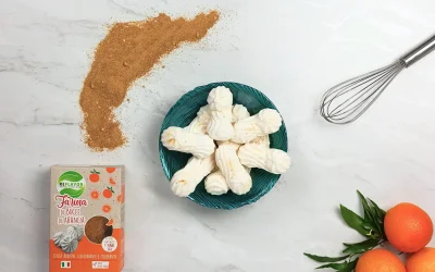 Orange Meringues