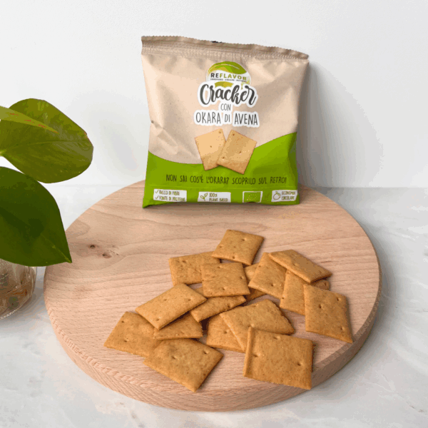 Organic Crackers with Oat Okara Flour - Image 2