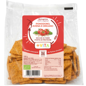 Tomato, oat and oregano Crunchy Flatbreads